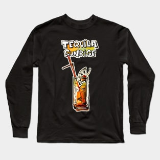 Tequila Sunrise Long Sleeve T-Shirt